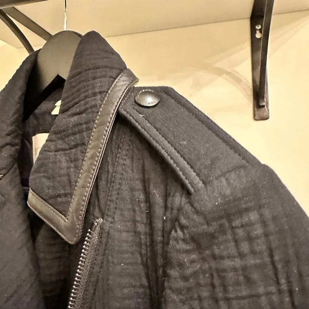 Burberry Brit Moto Jacket US 4 - Picture 7 of 14